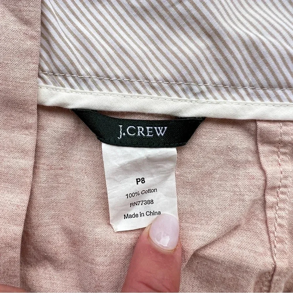 J. Crew Pleated Preppy Skirt, 8P